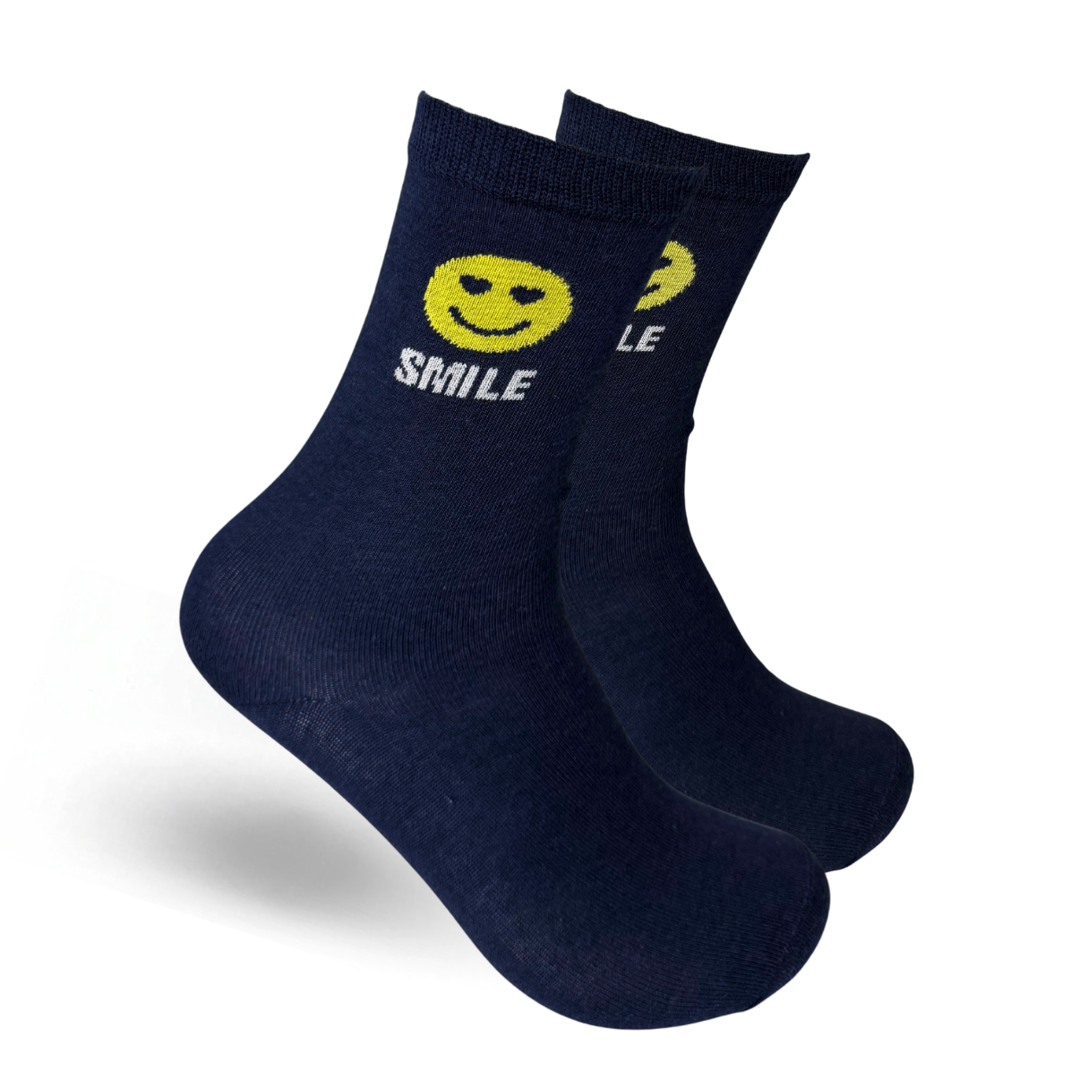 Calceta Azul Marino con Hilo de Bambú 0261 Mujer