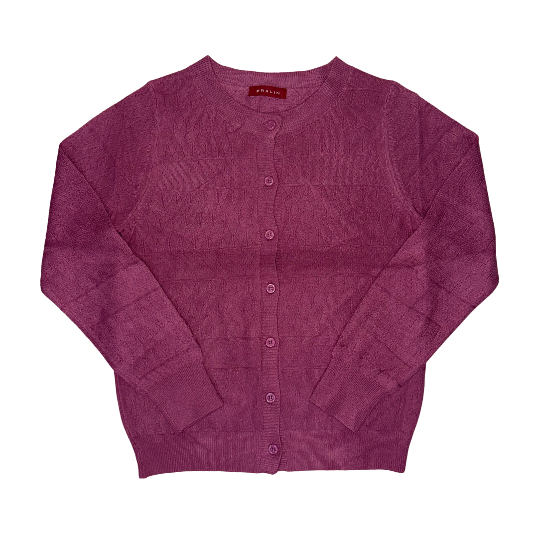 Suéter de Botones Delgado 10492 Mujer