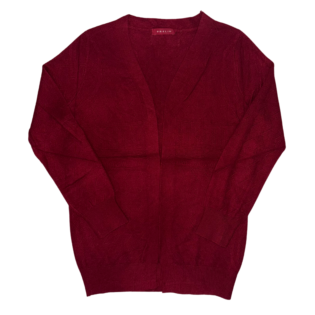 Suéter Abierto Delgado 10492 Mujer