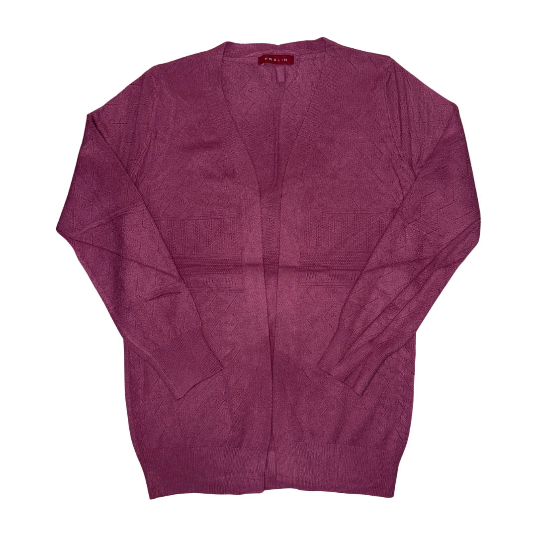 Suéter Abierto Delgado 10492 Mujer