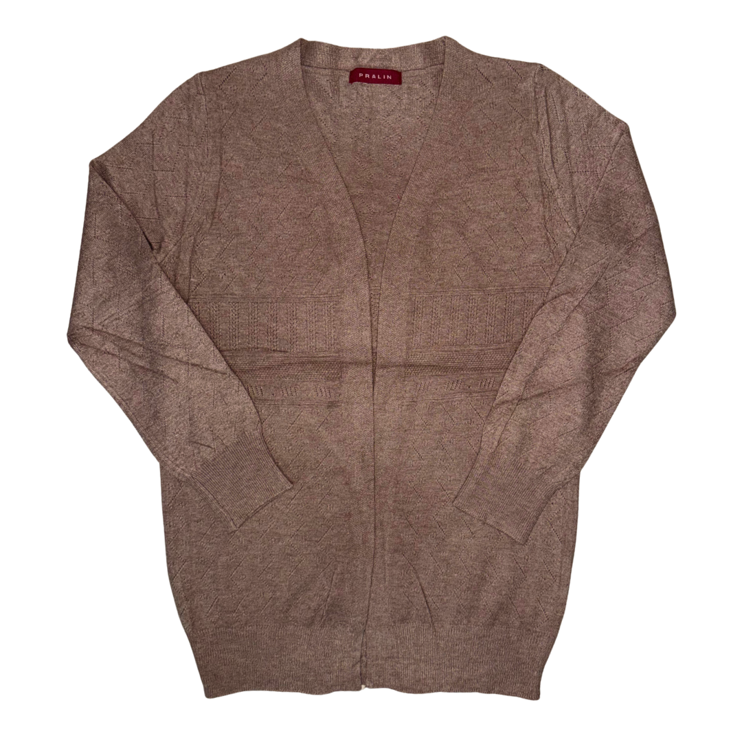 Suéter Abierto Delgado 10492 Mujer