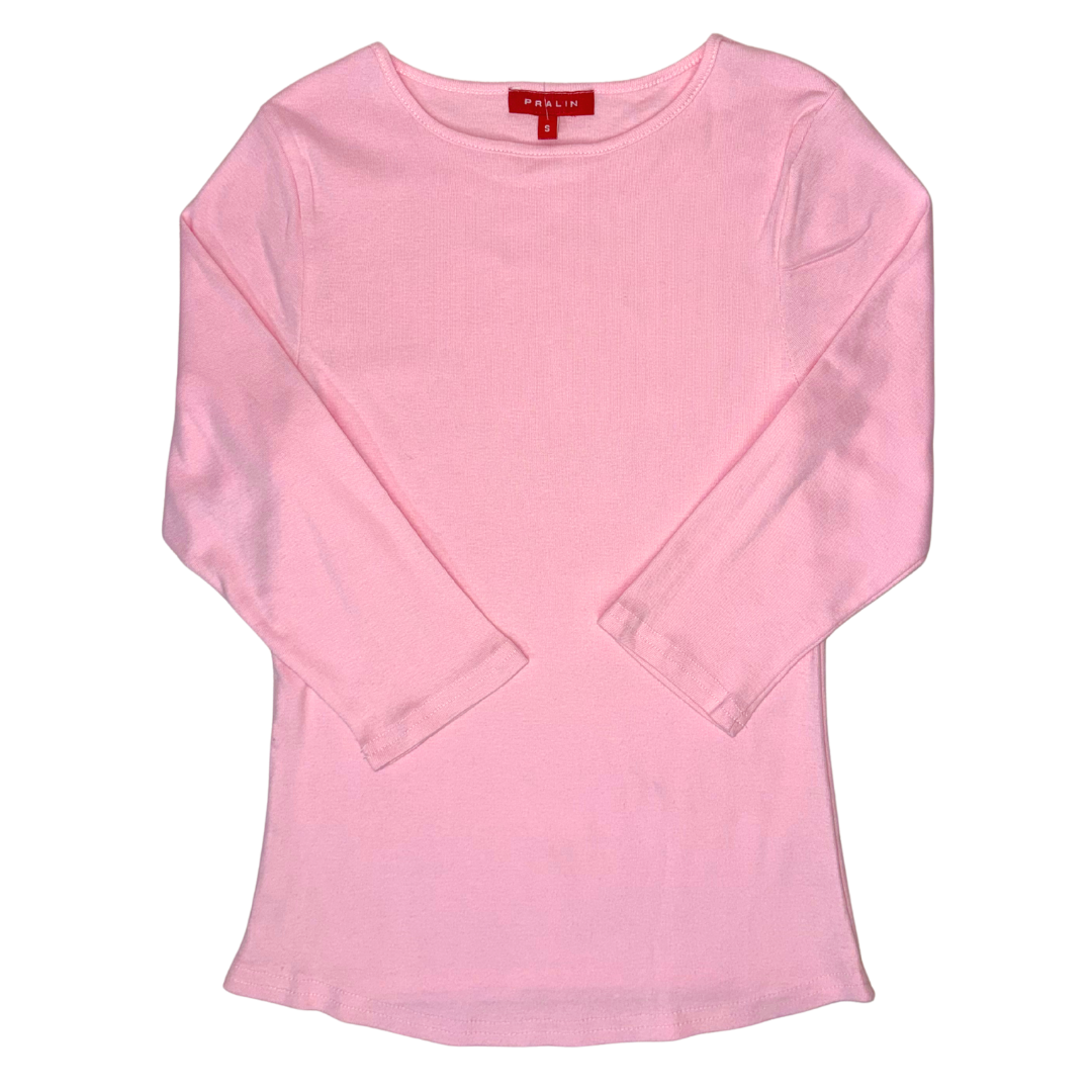 Blusa Manga 3/4 con Cuello Redondo 10064 Mujer