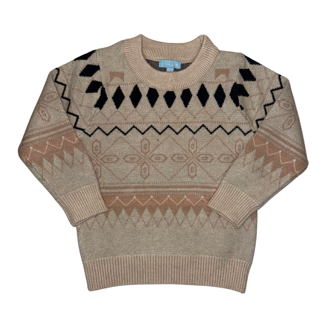 Suéter Beige Cuello Redondo 10218 Bebé