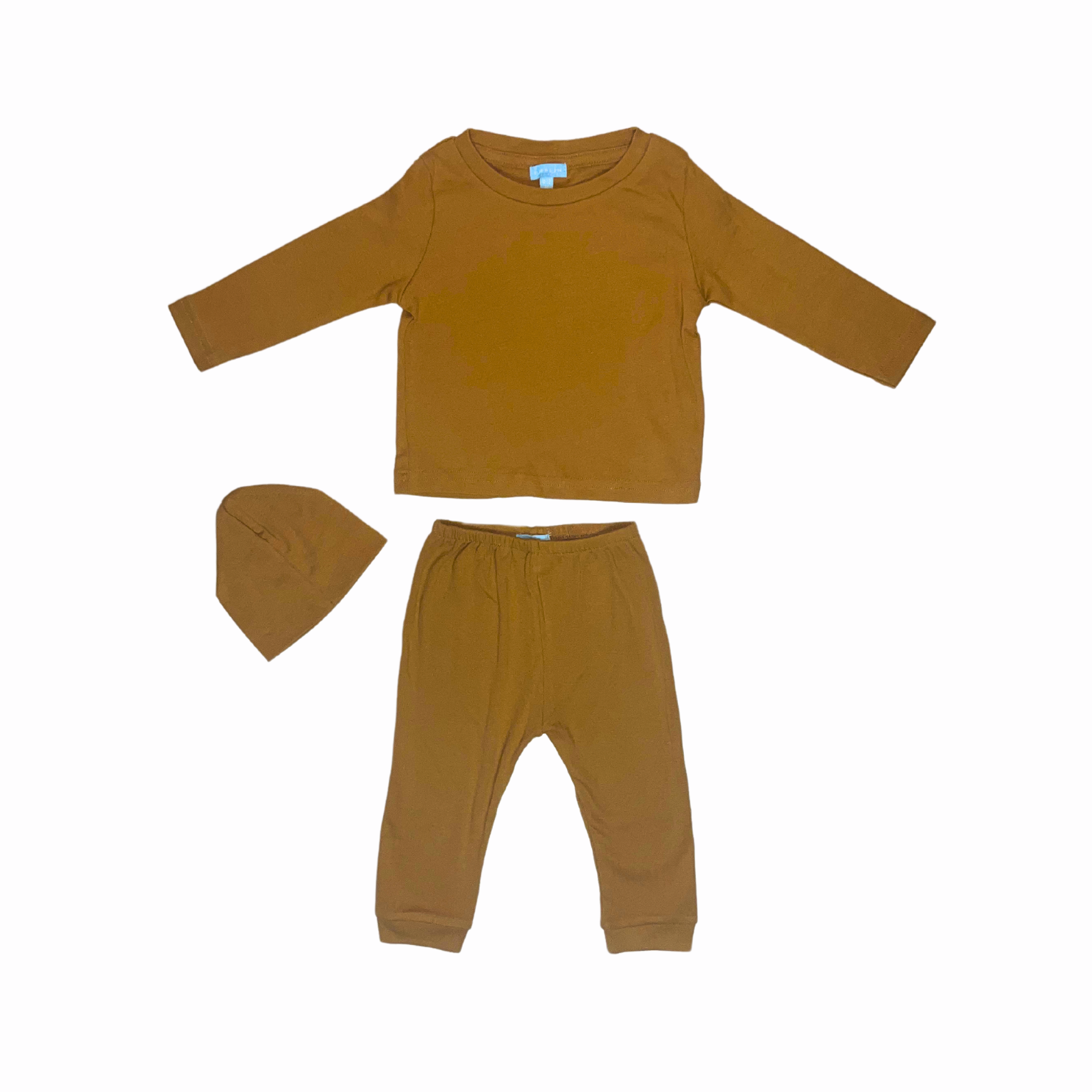 Conjunto de Camisa, Pantalón y Gorrito Algodón 10019 para Bebé