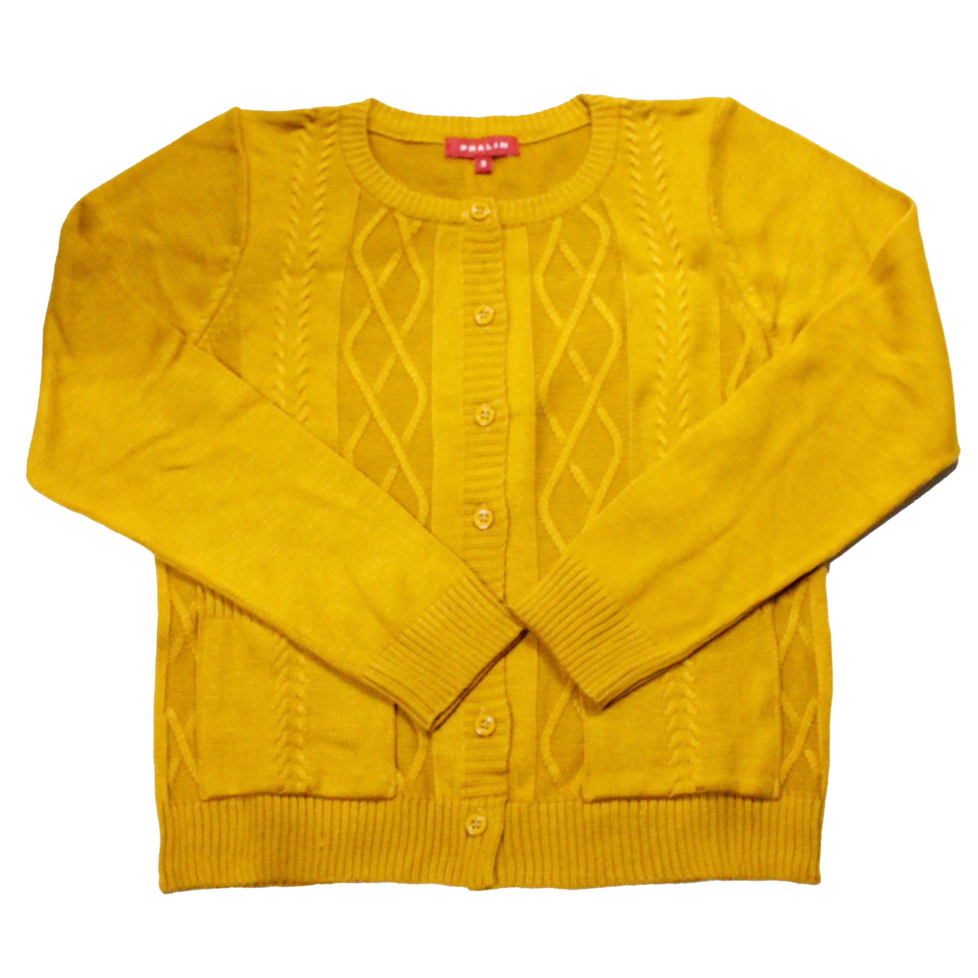 Suéter de Botones con Bolsas 10413 Mujer