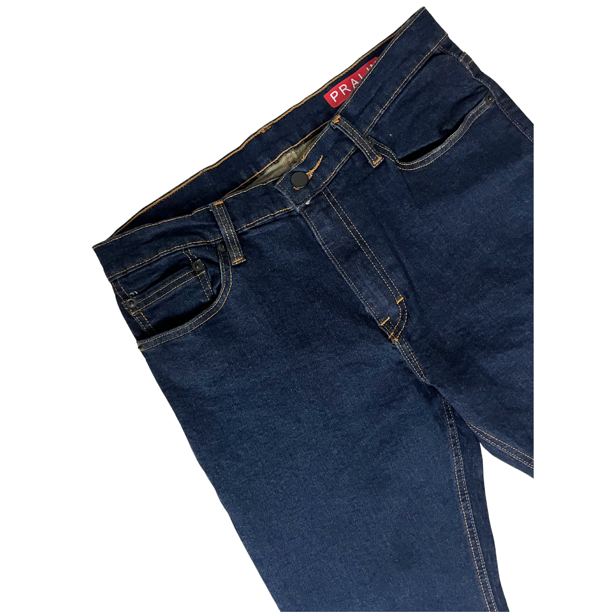 Jeans Azul Oscuro Estilo Slim para Hombre