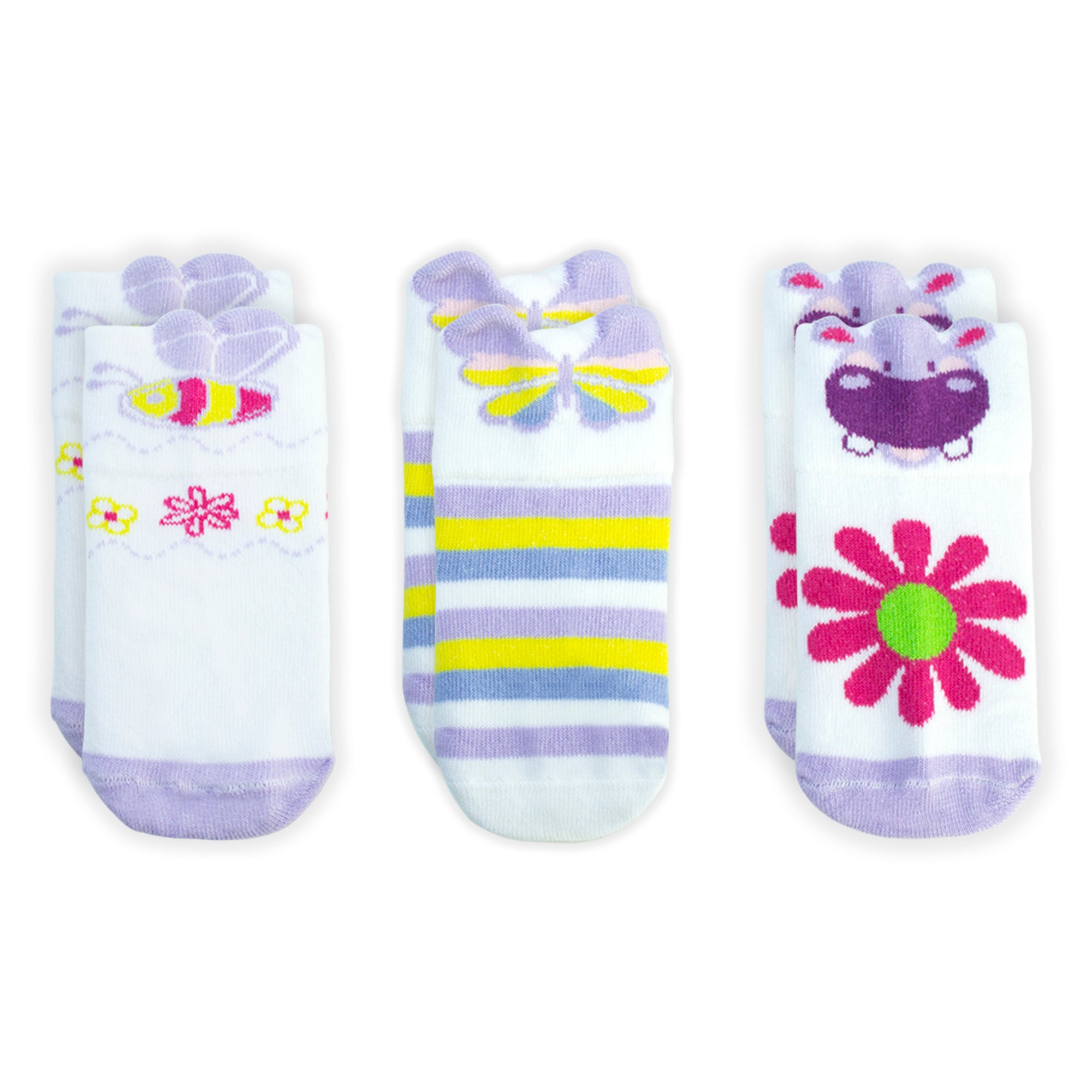 Calcetas Multicolor 0005 Beba - 3 Pack