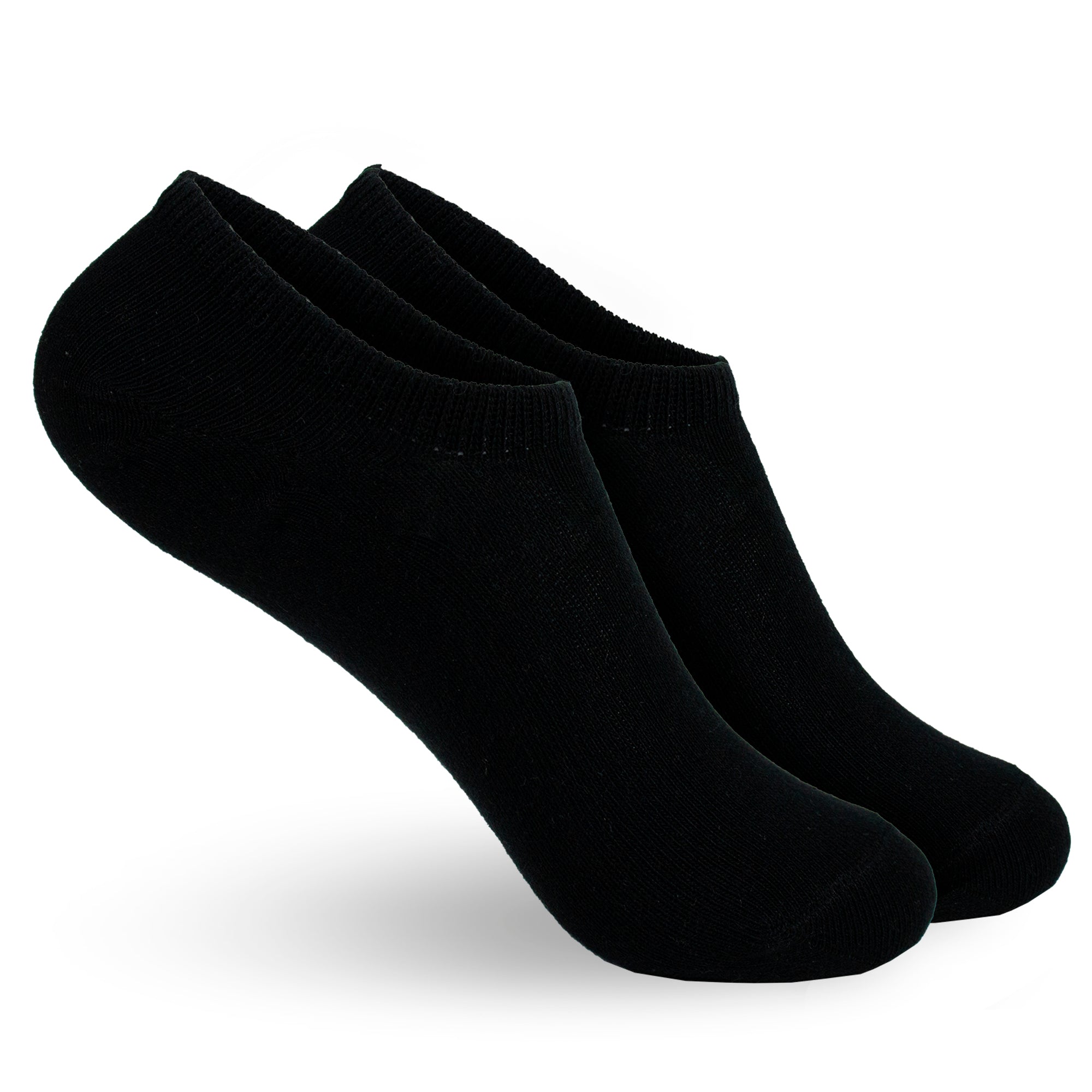 Calceta Invisible Negra 0232 Mujer