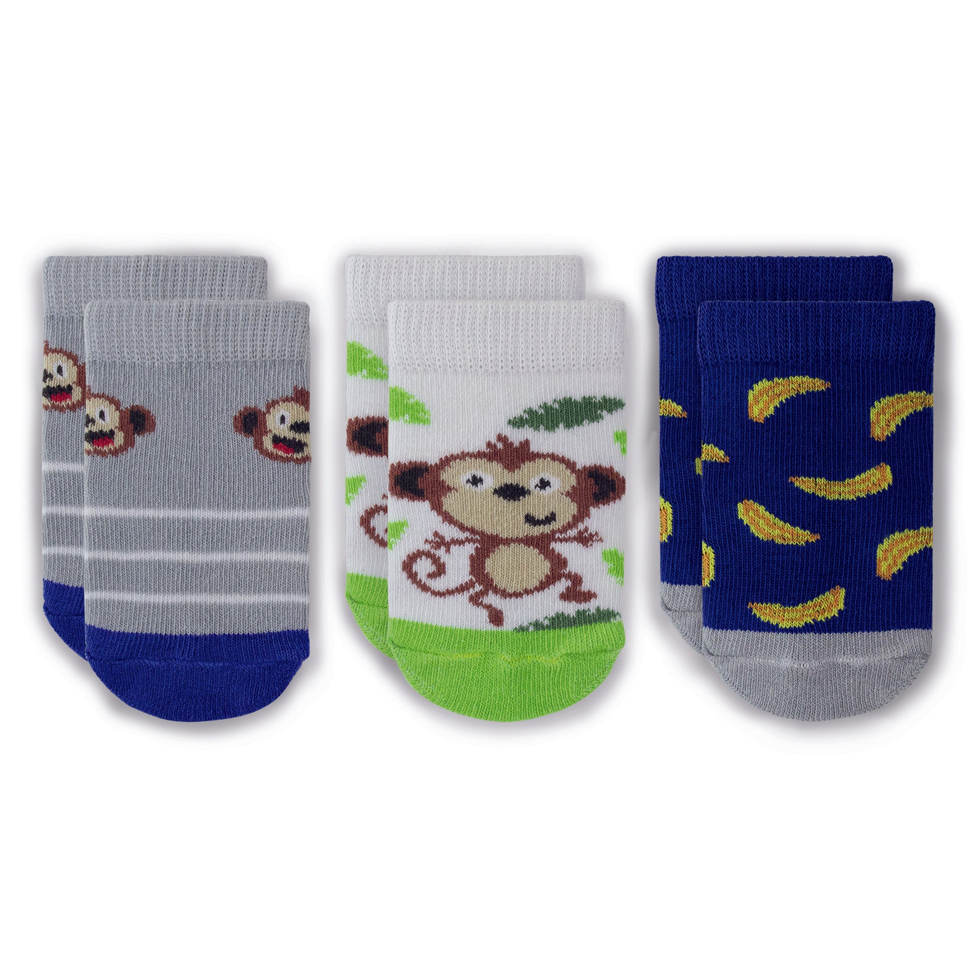 Calcetines Monos 0044 Bebé - 3 Pack