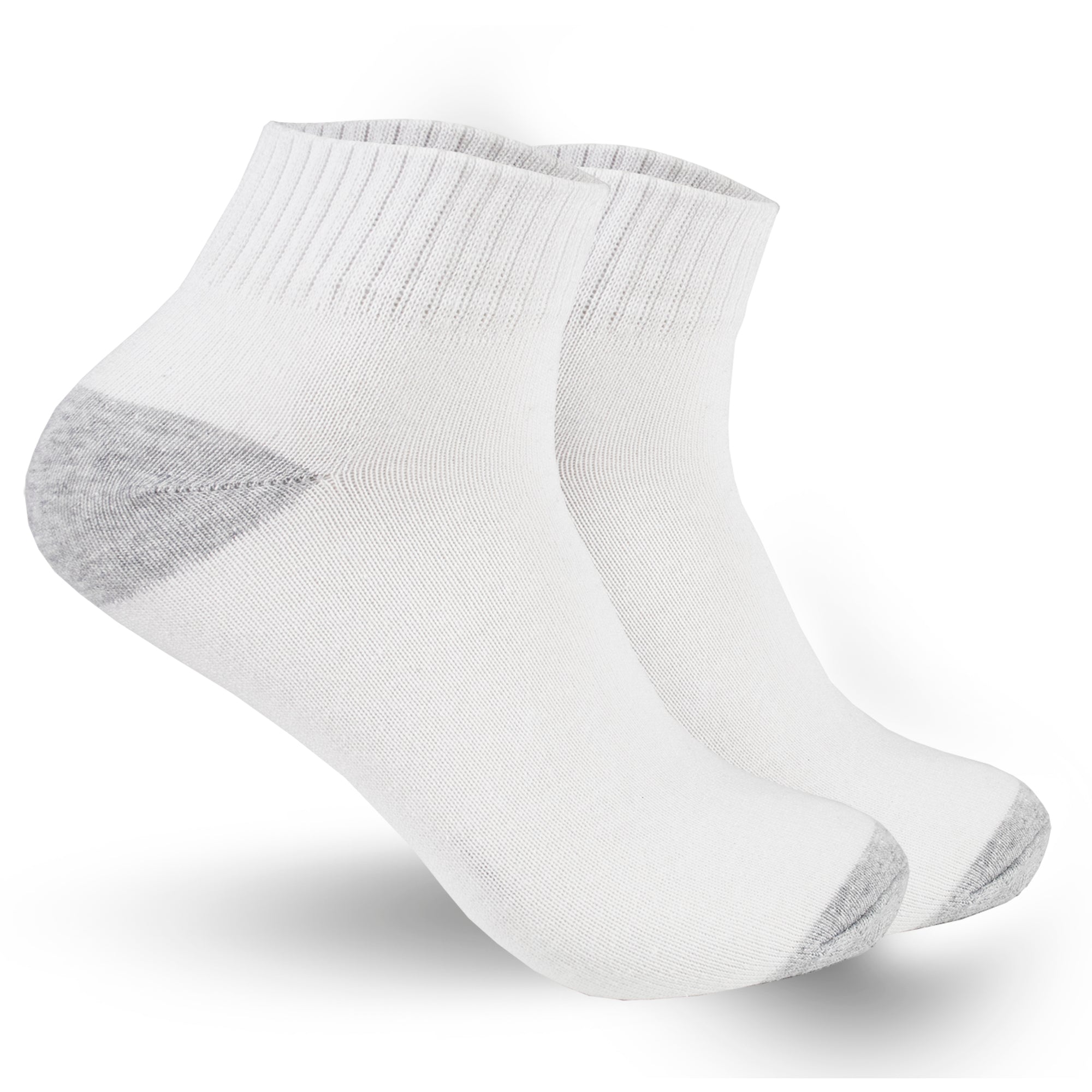 Calcetines Cortos Blancos Básicos Delgados 0005 para Hombre - 3 Pack