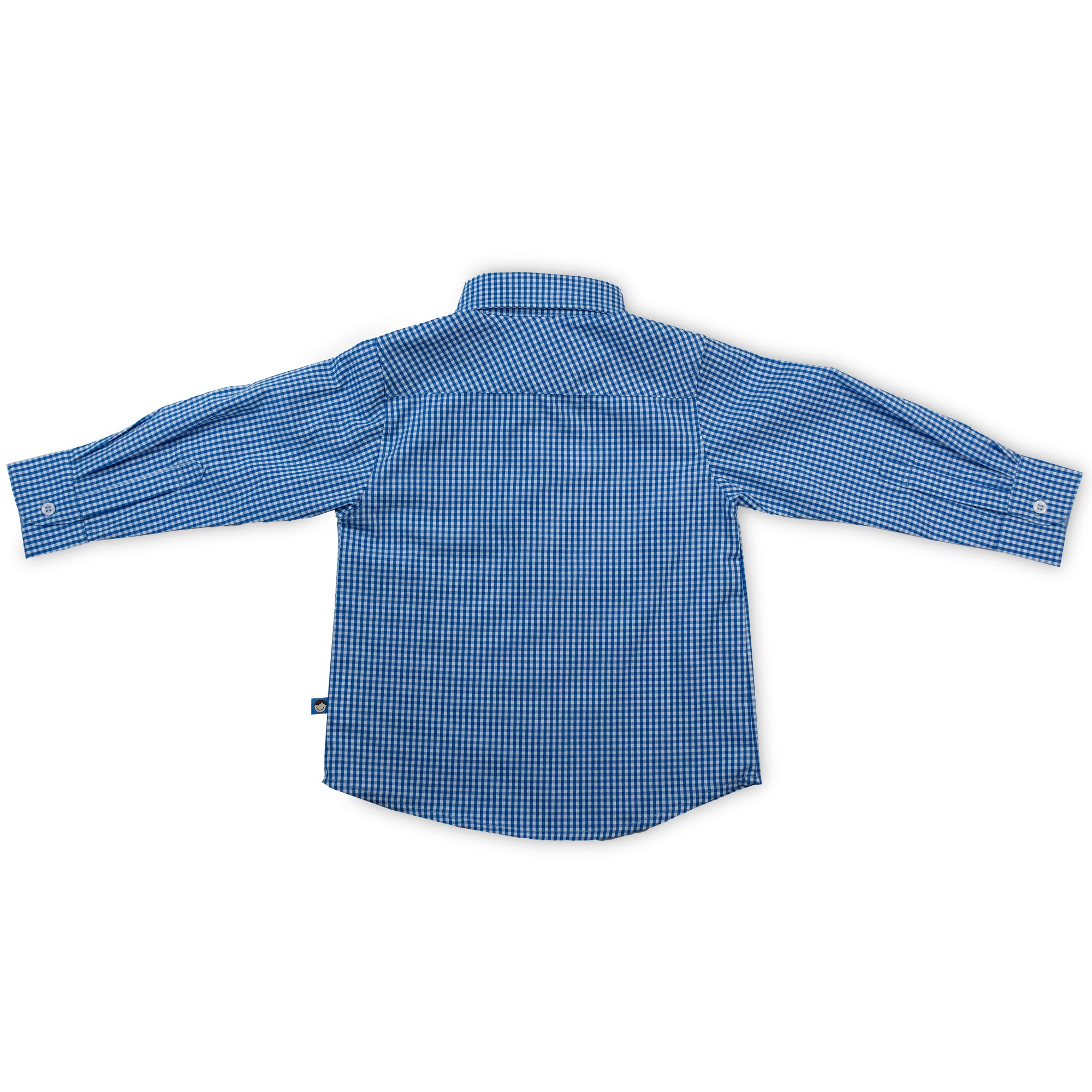 Camisa Celeste Manga Larga 10038 Niño